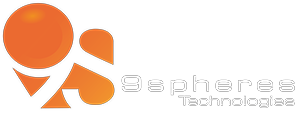 9spheres technologies logo white